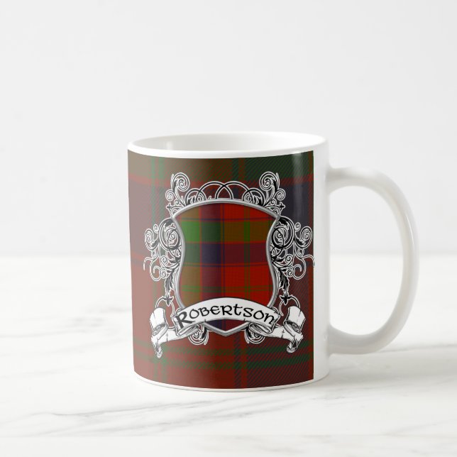 Robertsontartan-Schild Tasse (Rechts)