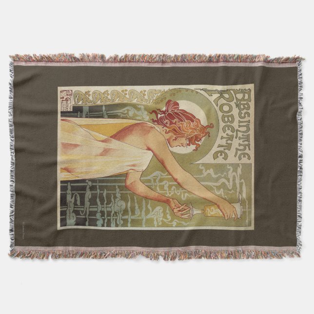 Robette Absinthe-Werbeplakat Decke (Vorderseite)