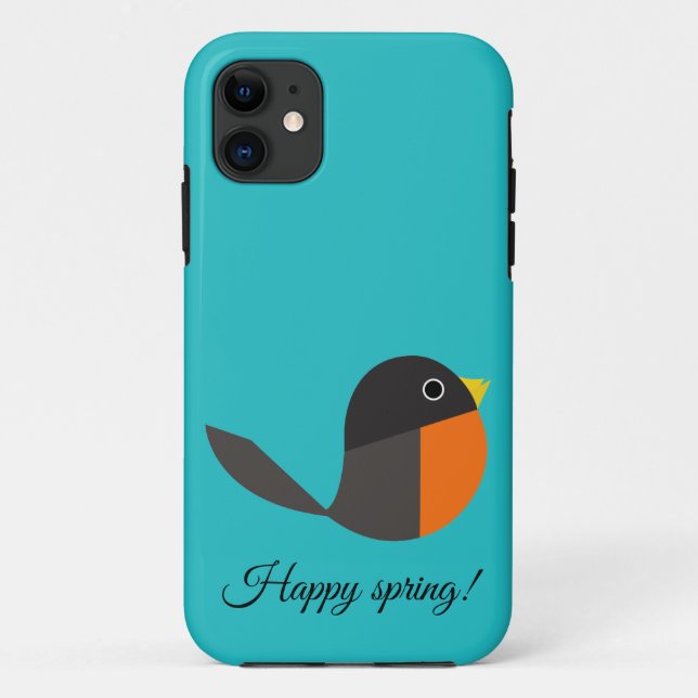 Robin Birds Case-Mate iPhone Hülle (Rückseite)