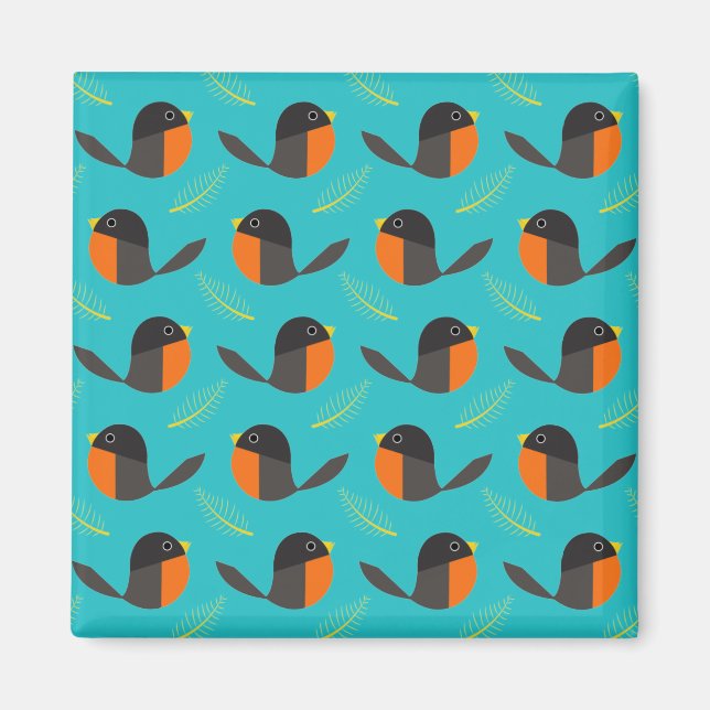 Robin Birds Magnet (Vorne)