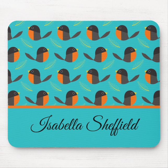 Robin Birds Mousepad (Vorne)