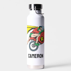 Robin & Cycle Namen eintragen Trinkflasche