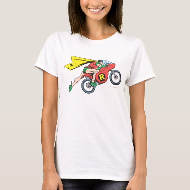 Robin & Cycle T-Shirt (Vorderseite)