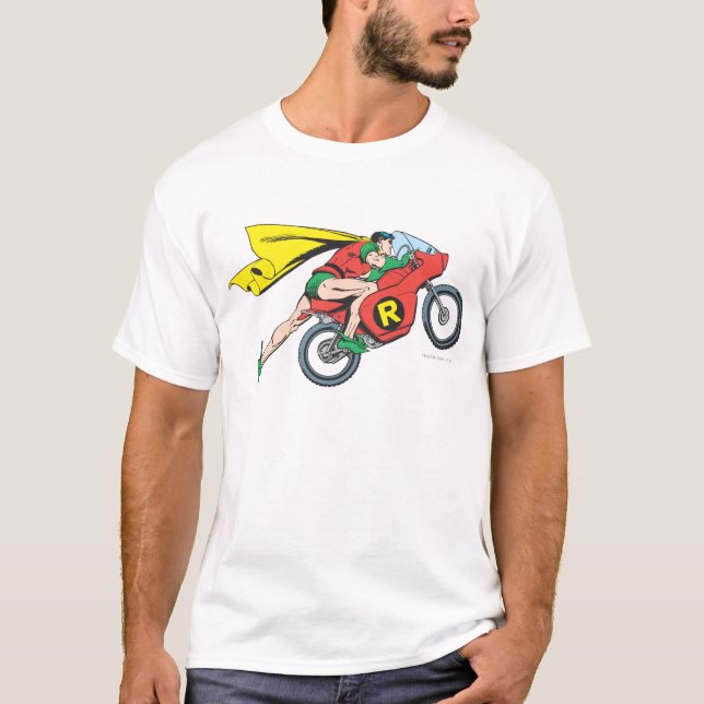 Robin & Cycle T-Shirt (Vorderseite)