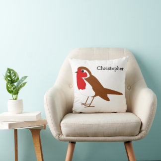 Robin Design Personalisiert Kissen