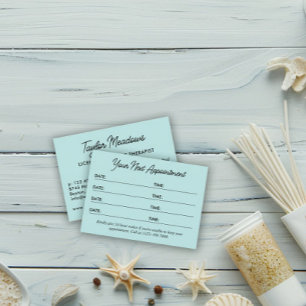 Robin Egg Practical QR Code Multi Appointment Terminkarte