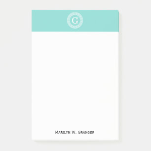 Robin-Ei weißes griechisches SchlüsselRnd Post-it Klebezettel