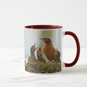 Robin-Familien-Tasse Tasse