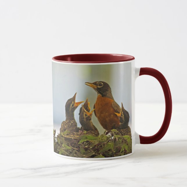 Robin-Familien-Tasse Tasse (Rechts)