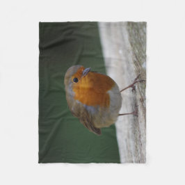 Robin-Fleece-Decke Fleecedecke