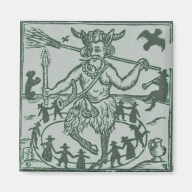 Robin Goodfellow (1629) - grün Magnet (Vorne)