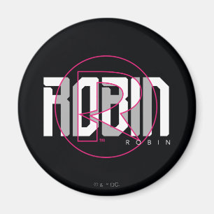 Robin Hi-Tech Name Graphic Magnet