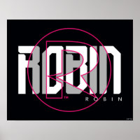Robin Hi-Tech Name Graphic