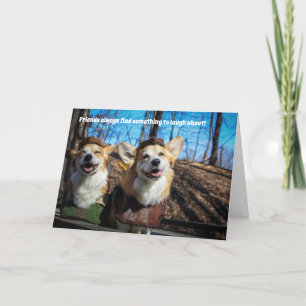 Robin Hood Corgi Friends Karte