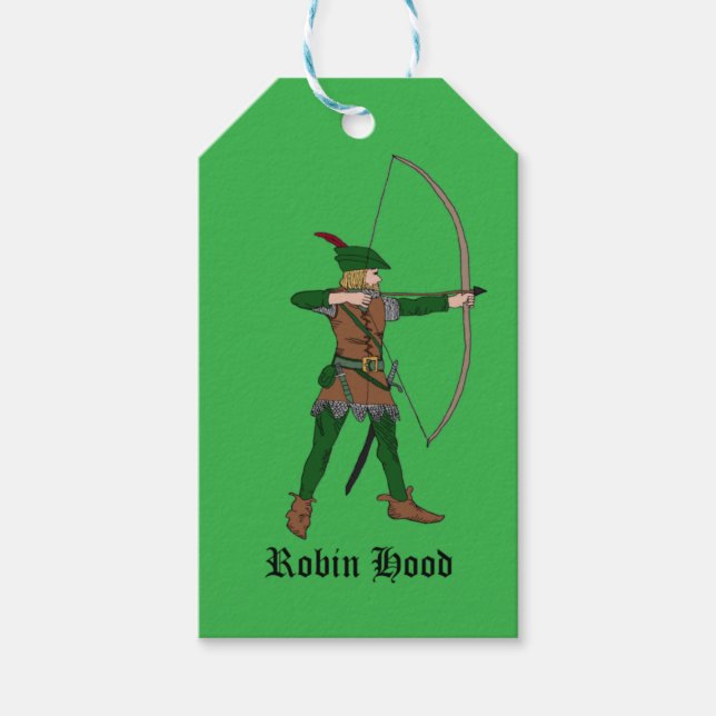 Robin Hood Geschenkanhänger (Vorderseite)