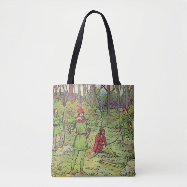 Robin Hood im Wald  (Vorderseite)
