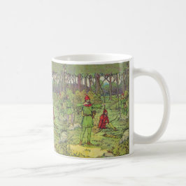 Robin Hood im Wald Tasse