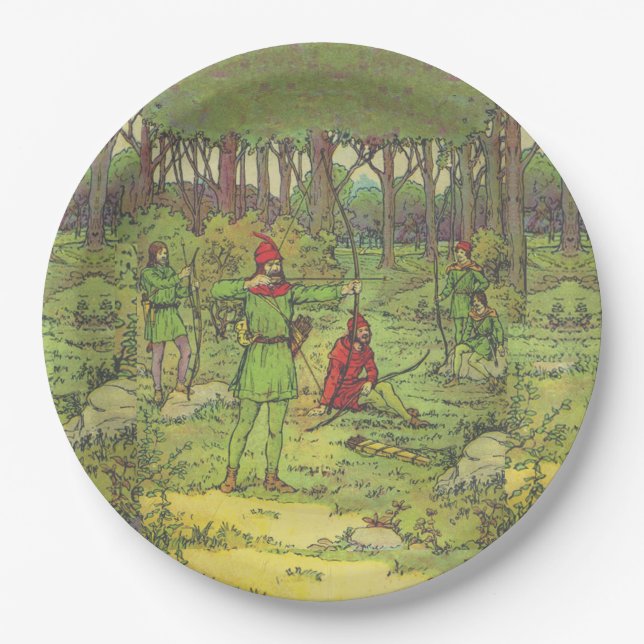 Robin Hood in Forest Paper Teller (Vorderseite)