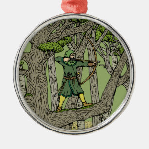 Robin Hood Ornament Aus Metall