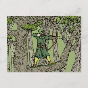 Robin Hood Postkarte