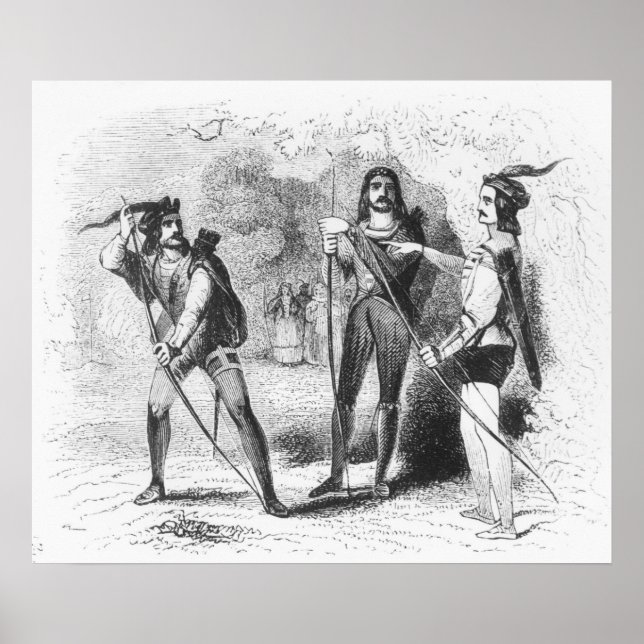 Robin Hood, Scarlet und John Poster (Vorne)