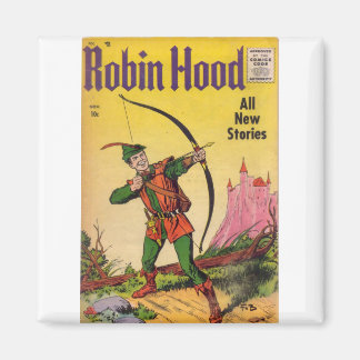 Robin Hood - Superhero - Super Comic - Robin Hood Magnet