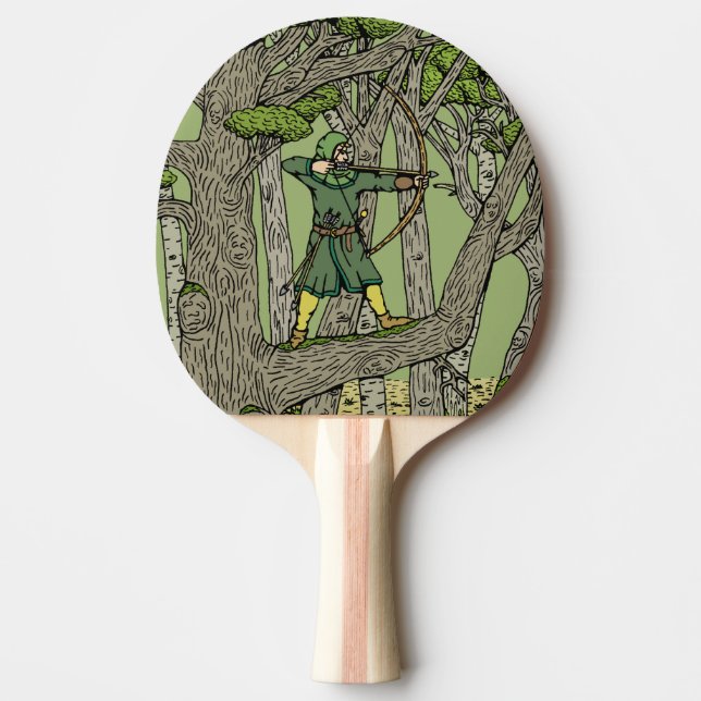 Robin Hood Tischtennis Schläger (Vorderseite)