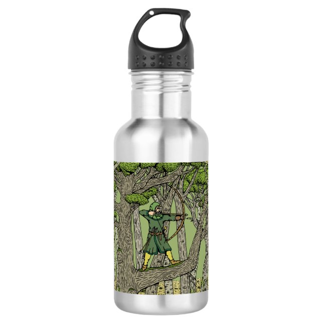 Robin Hood Trinkflasche (Vorderseite)