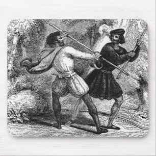 Robin Hood und das Tanner mit Viertel-Personal Mousepad