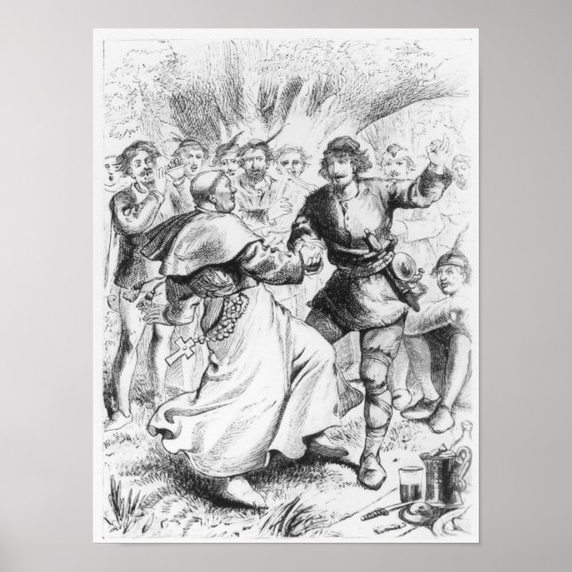 Robin Hood und der Bischof Poster (Vorne)