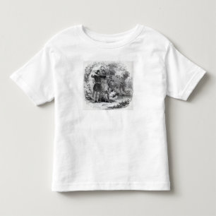 Robin Hood und kleiner John Kleinkind T-shirt