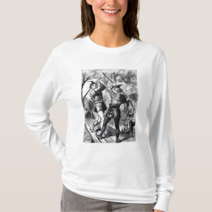 Robin Hood und kleiner John T-Shirt
