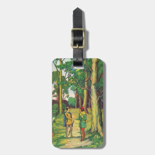 Robin Hood und Little John Gepäckanhänger