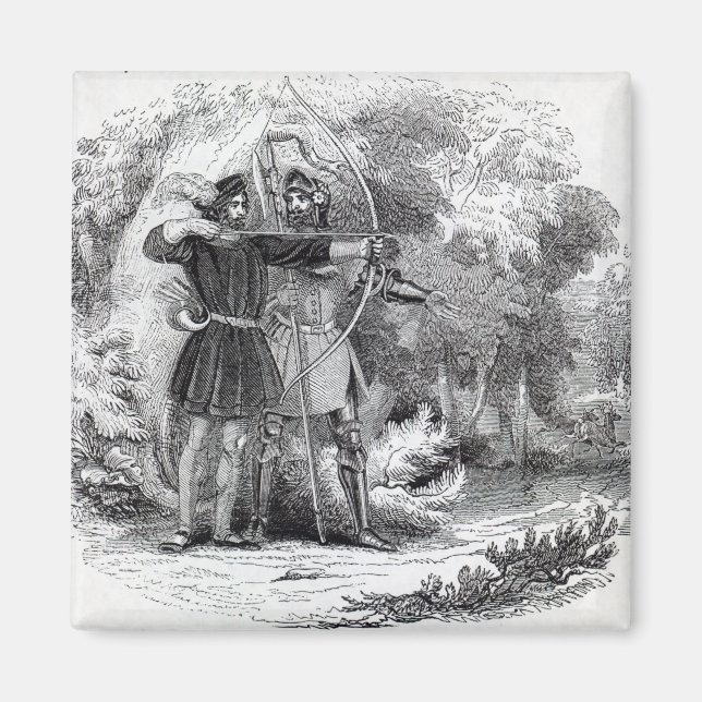 Robin Hood und Little John Magnet (Vorne)