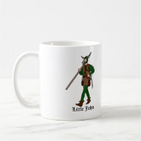Robin Hood und Little John Tasse