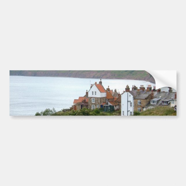 Robin Hood's Bay Autoaufkleber (Vorne)
