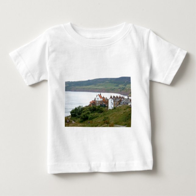Robin Hood's Bay Baby T-shirt (Vorderseite)