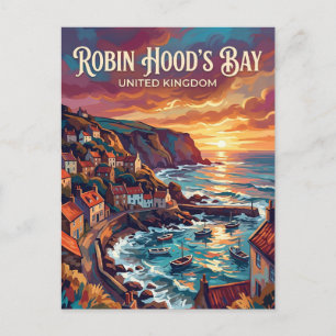 Robin Hood's Bay Vereinigtes Königreich Postkarte