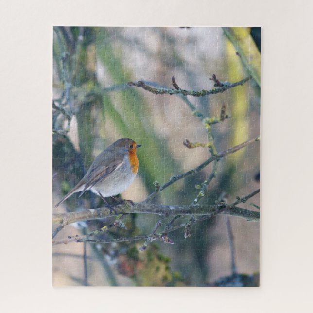 Robin in Tree Puzzle (Vertikal)
