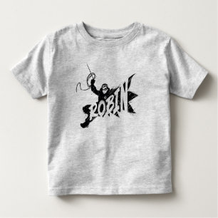 Robin Ink Brush Name Kleinkind T-shirt