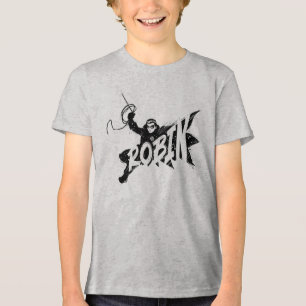 Robin Ink Brush Name Tri-Blend Shirt