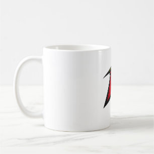 Robin inspiriertes Logo Kaffeetasse