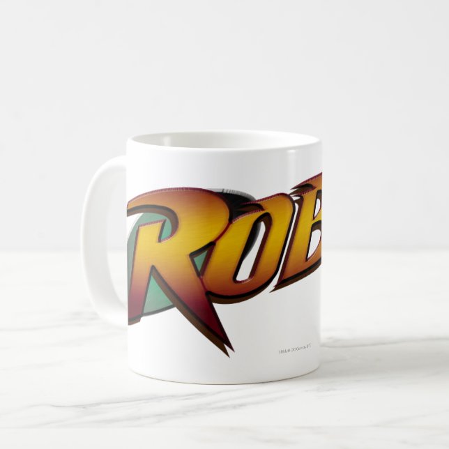 Robin Logo 2 Tasse (Vorderseite Links)