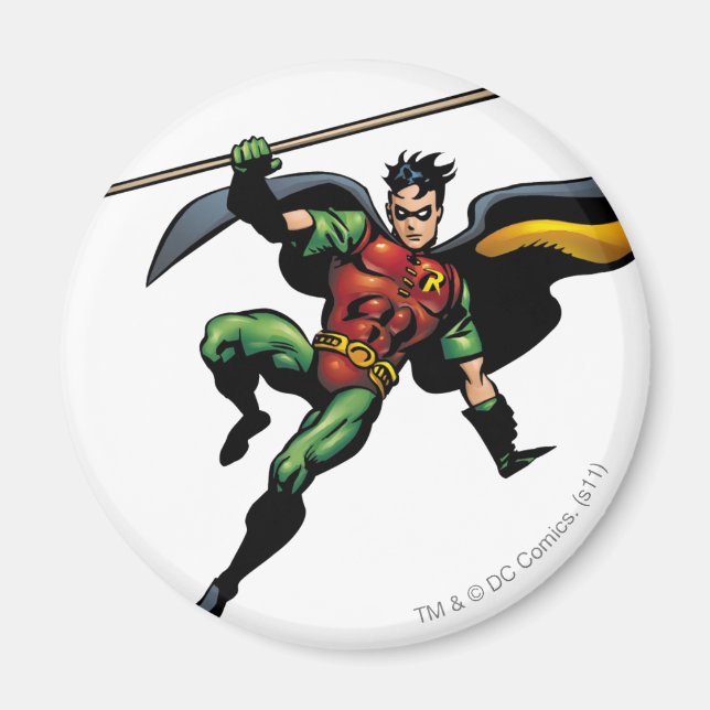 Robin mit Personal Magnet (Vorne)