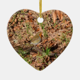 Robin RedBrust Keramikornament