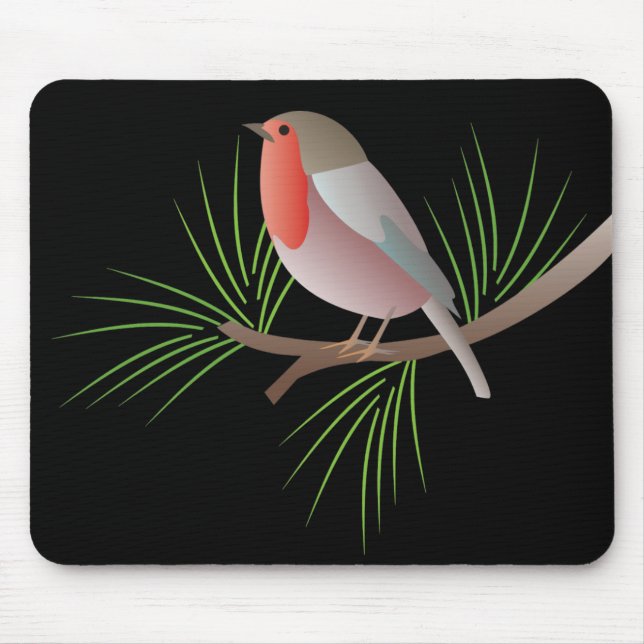 Robin RedBrust Mousepad (Vorne)