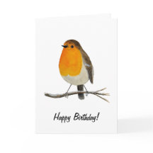 Robin RedBrustgrüßkarte