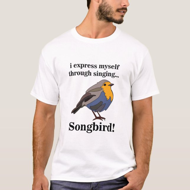 Robin Songbird T-Shirt (Vorderseite)