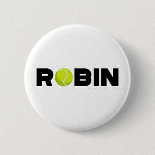 Robin Tennis Button