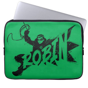 Robin-Tuschpinsel-Name Laptopschutzhülle